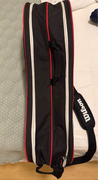 Raquetero Wilson Negro