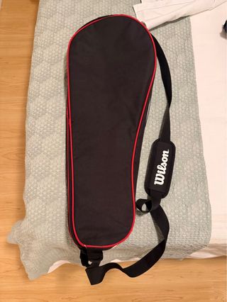 Raquetero Wilson Negro
