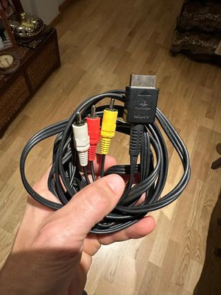 Cable RCA PlayStation 1-2-3, tb Nintendo64, Sega..