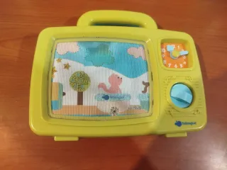 Juguete TV Cuerda Sonido Imágenes