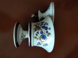 Bombonera de porcelana con tapa