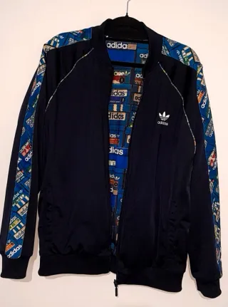 Chaqueta Adidas multicolor estampado , doble cara