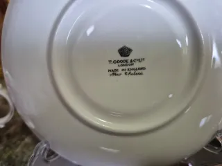 Porcelana Inglesa - Juego de té floral