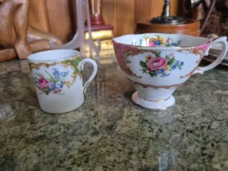 Porcelana Inglesa - Juego de té floral