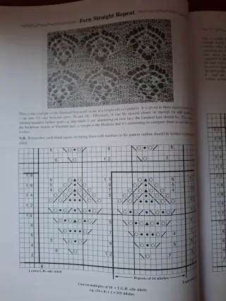 Libro hacer punto encaje inglés Heirloom knitting