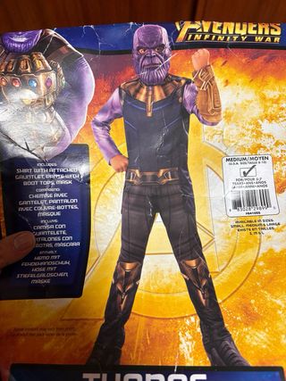 Disfraces Infinity War Talla 5 - 7años