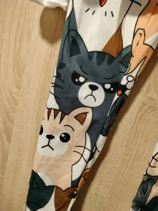 Pijama de gatos gatitos manga larga 2 piezas