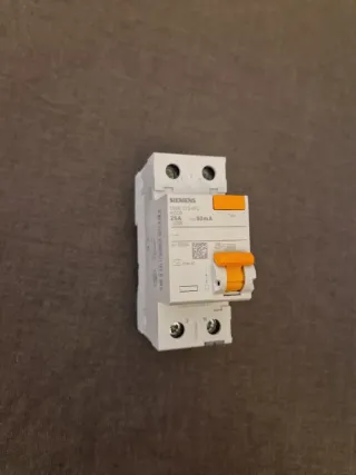 Interruptor Diferencial Siemens 5SV5 312-0FC 25A