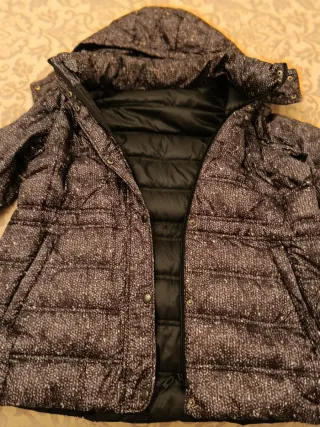 ¡ OFERTA! Chaquetón de plumas con capucha