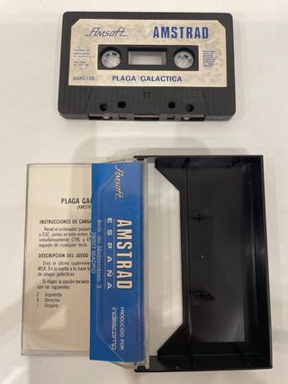 Amstrad CPC - Plaga Galáctica - Amsoft