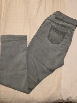 Vaqueros Wados Gris Elásticos Talla 44