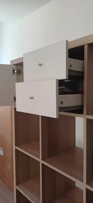 Estantería modular Ikea KALLAX marrón