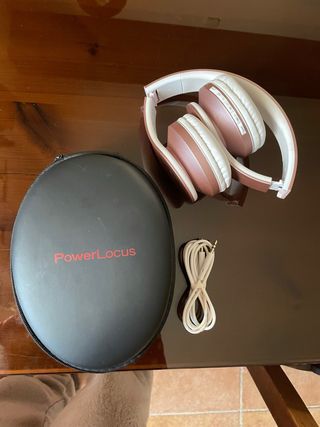 Cascos PowerLocus rosa y Blanco
