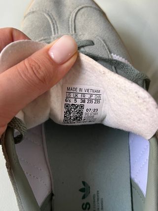 Adidas Gazelle Bold Mujer Verde/Marrón