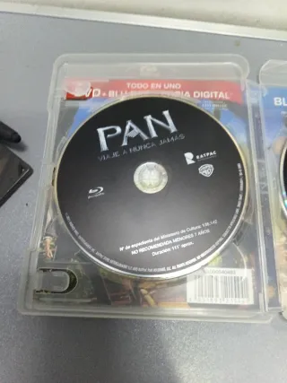 Blu-ray Pan: Viaje a Nunca Jamás