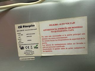Microondas con grill Orbegozo