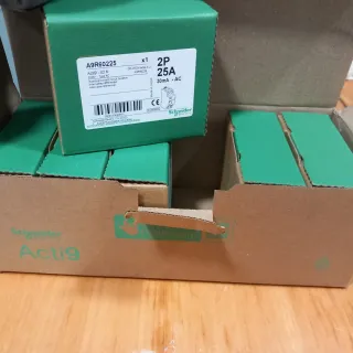 6 Diferenciales Schneider 2P 25A 30mA