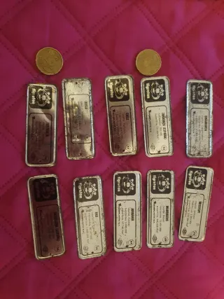 Mini matrículas coleccionables