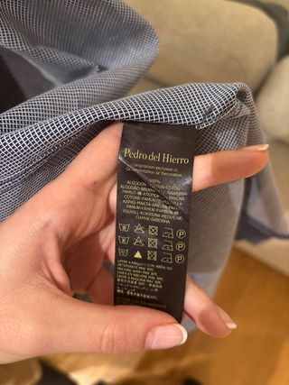Camisa Pedro del Hierro azul