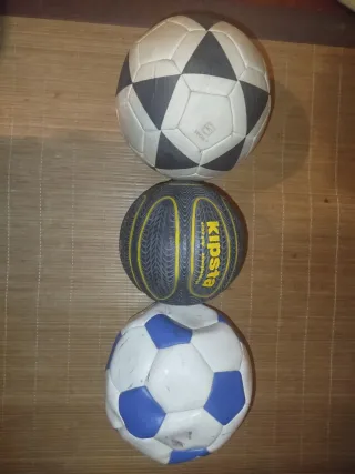 Lote 3 Palloni da Calcio e Pallone KIPSTA