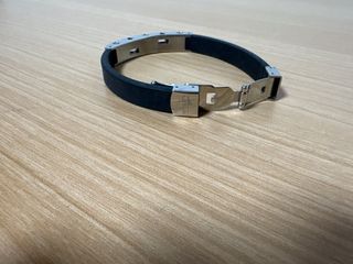 Pulsera Lotus Negra y Plateada