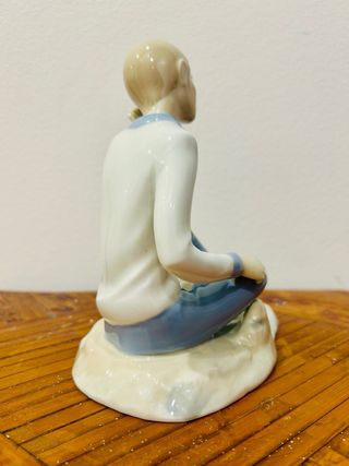 Figura Lladró Nao Porcelana 15cm