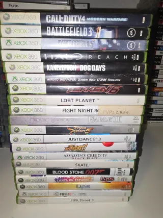 Lote Juegos Xbox 360