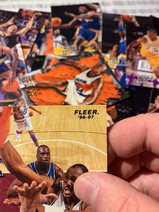 Lotto 50 carte NBA Fleer 96-97