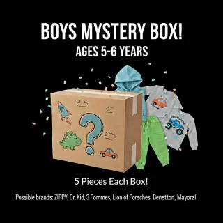 Caixa surpresa rapaz 5-6 anos