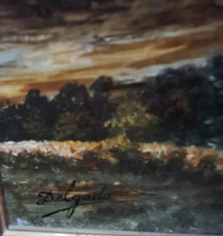 óleo sobre tabla.(Delgado.)