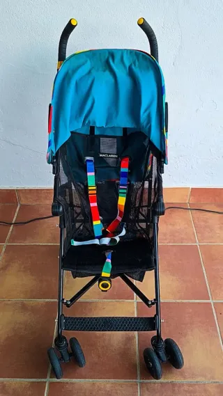 Sillita Maclaren con funda y accesorios