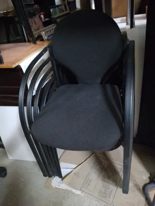 Silla confidente apilable