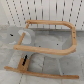 BALANCIN ELEFANTE 100% MADERA ZARA HOME KIDS NUEVO