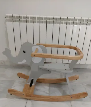 BALANCIN ELEFANTE 100% MADERA ZARA HOME KIDS NUEVO