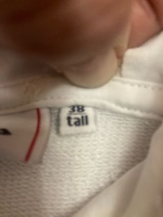 Sudadera Fila Blanca con Capucha y Logo en mangas