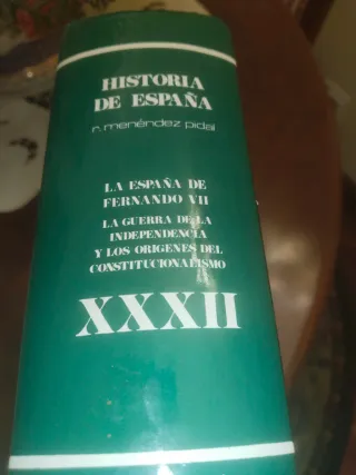 Libro Historia de España Menéndez y Pidal