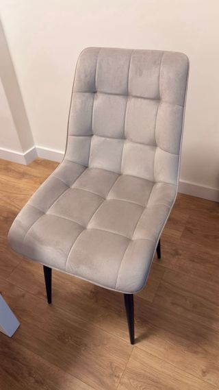 Comedor mesa blanca y 6 sillas