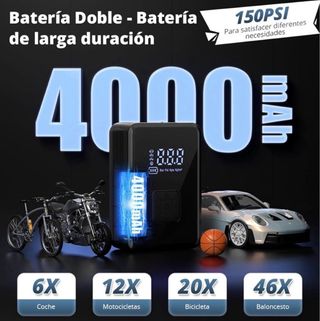 Compresor Aire Portátil 150PSI Inflador precintado