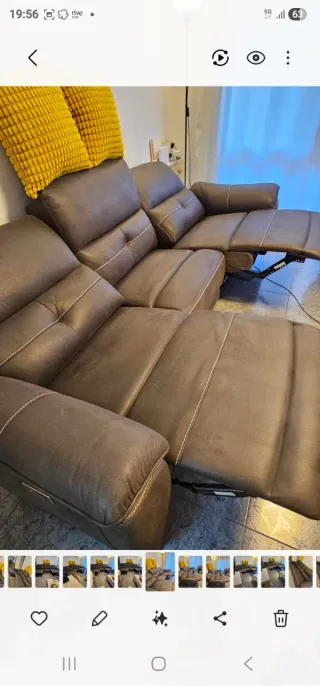 Sofá Eléctrico nuevo y Factura