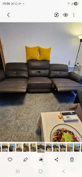 Sofá Eléctrico nuevo y Factura