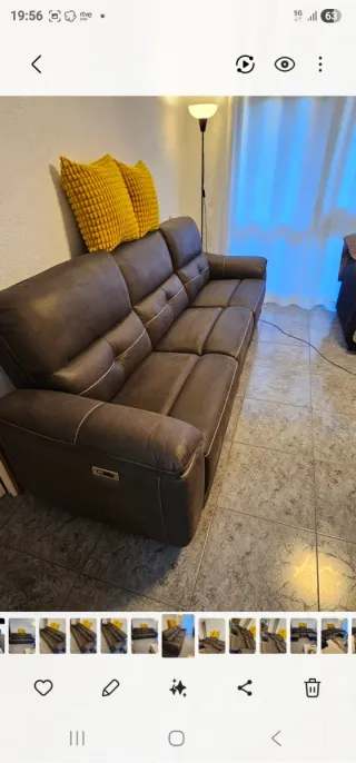 Sofá Eléctrico nuevo y Factura