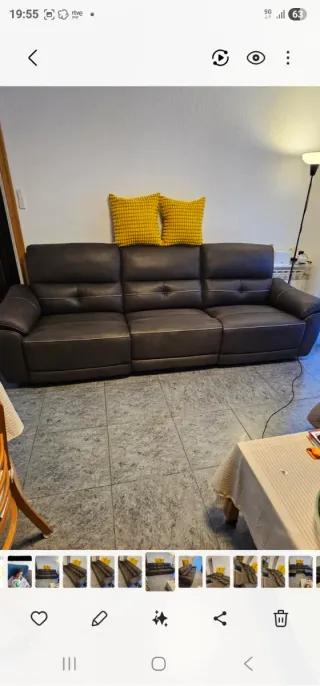 Sofá Eléctrico nuevo y Factura