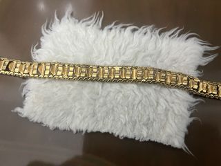 Pulsera vintage dorada