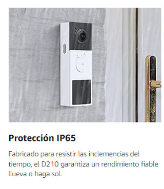 Tapo D210 Videoportero con Cámara 2K