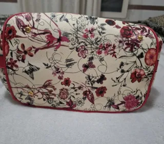 Borsa donna floreale vintage