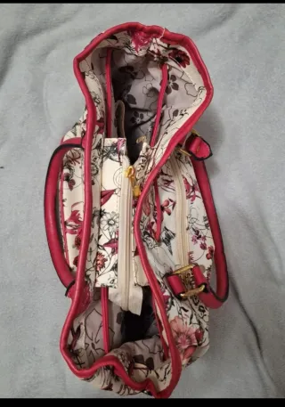 Borsa donna floreale vintage