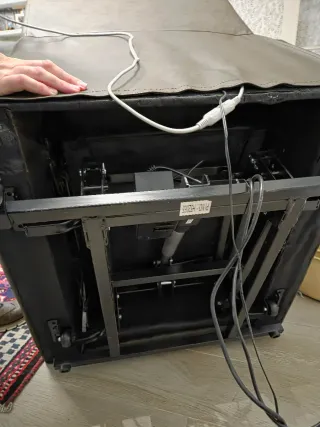 Sillón de polipiel eléctrico reclinable URGE