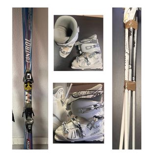 Pack Esquí: Esquís + Botas talla 39-40 + Bastones