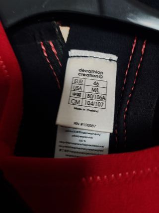 Traje de neopreno Tribord corto.