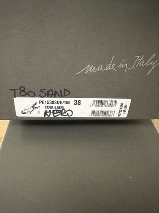 NeroGiardini Décolleté Tacco 8cm Nero tg 38